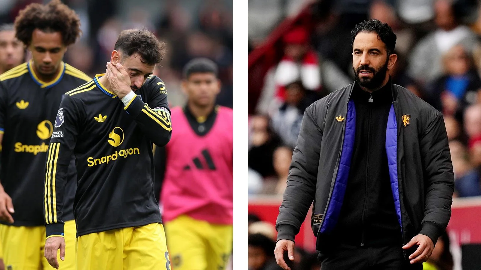 Ruben Amorim has come under pressure at Manchester United this season.