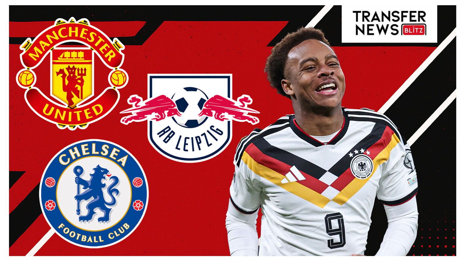 Man Utd and Chelsea Eye Leipzig Wonderkid Assan Ouedraogo in Growing Transfer Battle