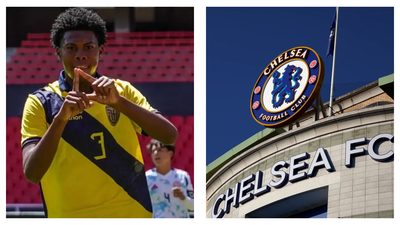 Ecuadorian defender Deinner Ordonez to join Chelsea in 2028