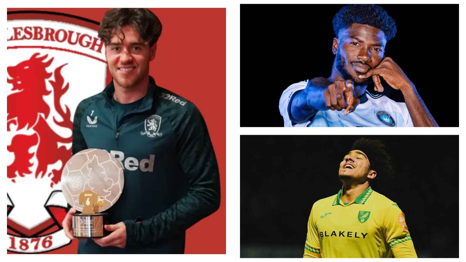 Hayden Hackney, Patrick Agyemang, Jovon Makama