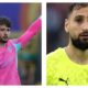 James Trafford and Gianluigi Donnarumma Man City
