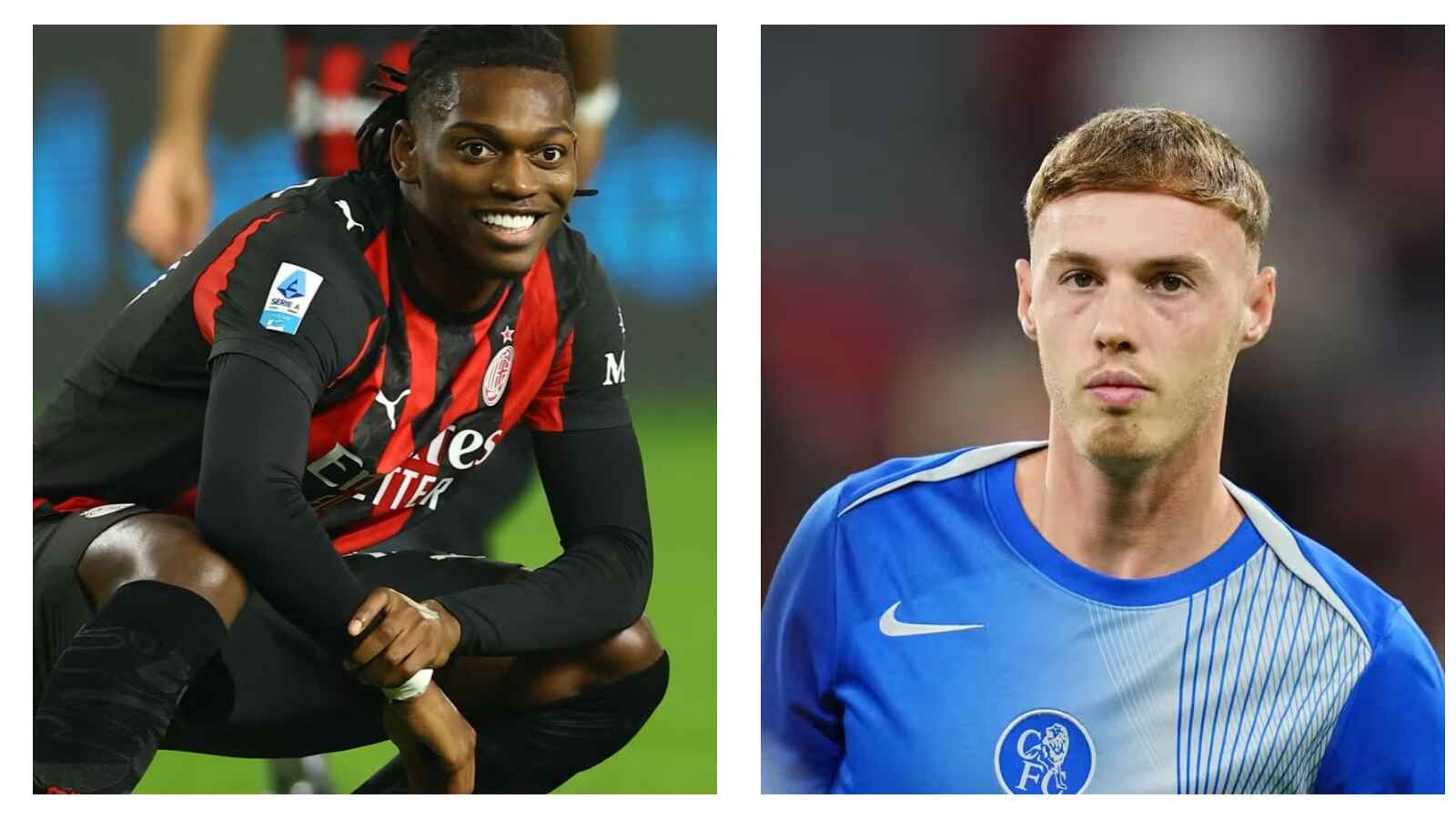 Rafael Leao and Cole Palmer