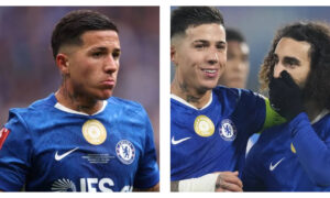 Chelsea's Enzo Fernandez & Marc Cucurella