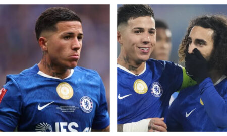 Chelsea's Enzo Fernandez & Marc Cucurella