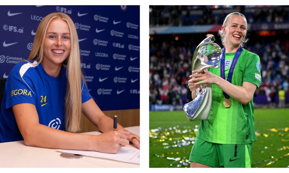 Hannah Hampton signs new Chelsea Women contract until 2028