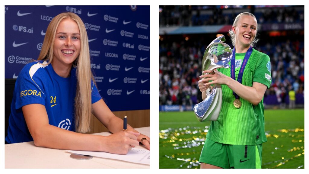 Hannah Hampton signs new Chelsea Women contract until 2028