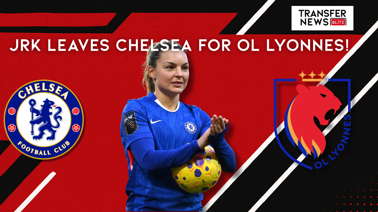 Johanna Rytting Kaneryd leaves Chelsea for ol lyonnes