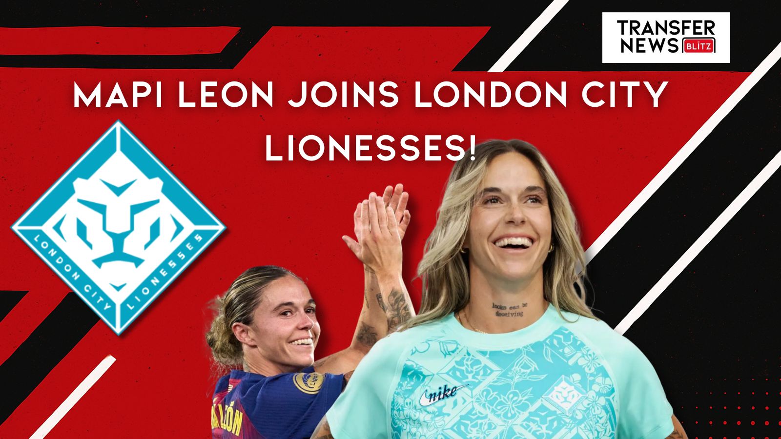 Mapi Leon joins London City Lionesses from Barcelona