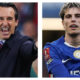 Unai Emery, Aston Villa head coach & Alejandro Garnacho, Chelsea transfer