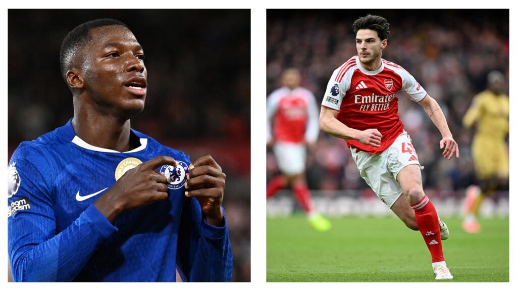 Premier League defensive midfielders - Moises Caicedo & Declan Rice