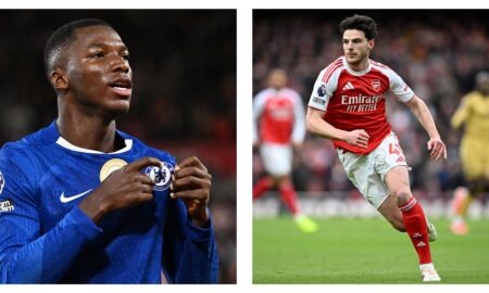 Premier League defensive midfielders - Moises Caicedo & Declan Rice