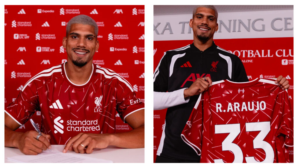 Ronald Araujo joins Liverpool on loan from Barcelona