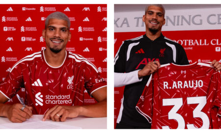 Ronald Araujo joins Liverpool on loan from Barcelona