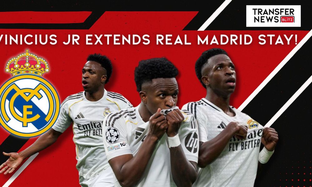 Vinicius Junior signs contract extension with Real Madrid