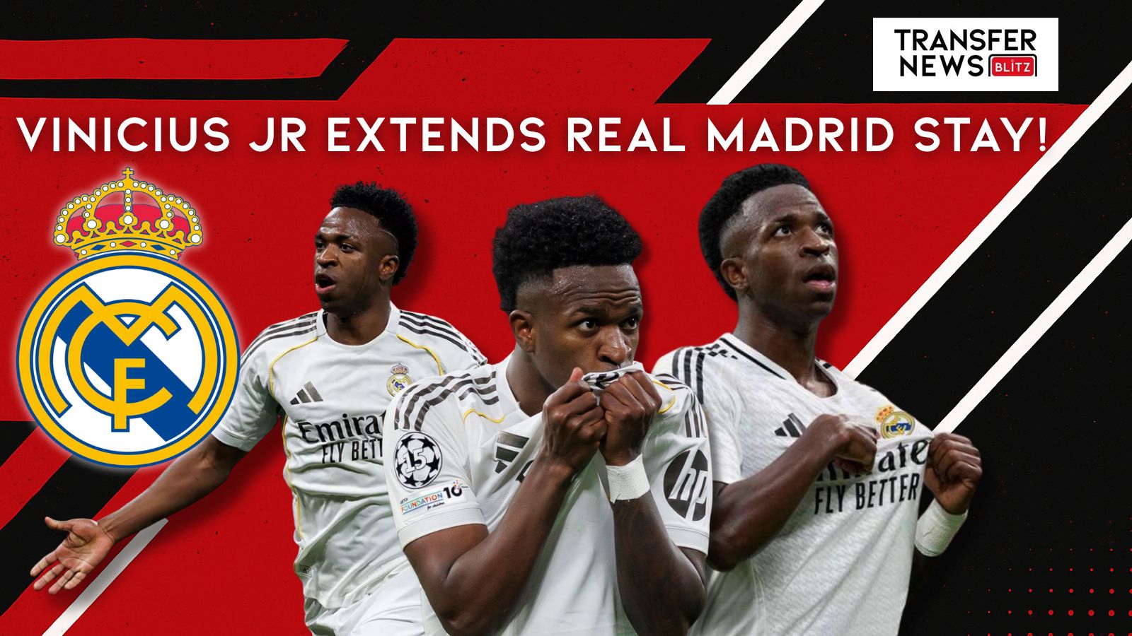 Vinicius Junior signs contract extension with Real Madrid