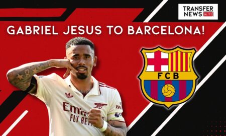 Gabriel Jesus transfer to Barcelona from Arsenal