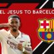 Gabriel Jesus transfer to Barcelona from Arsenal